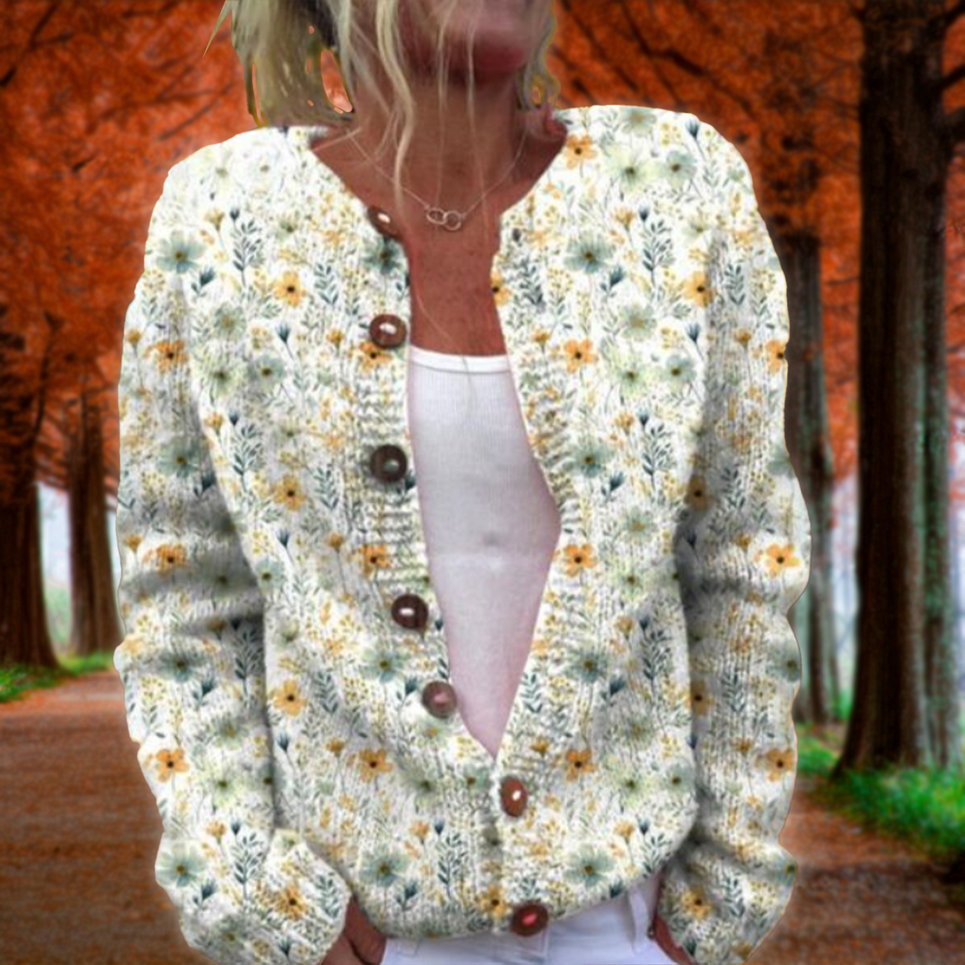 Sophie | Floral Print Layer