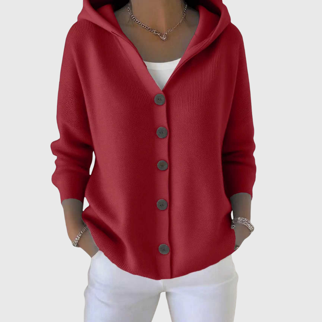 Sophie | Stylish Hooded Cardigan