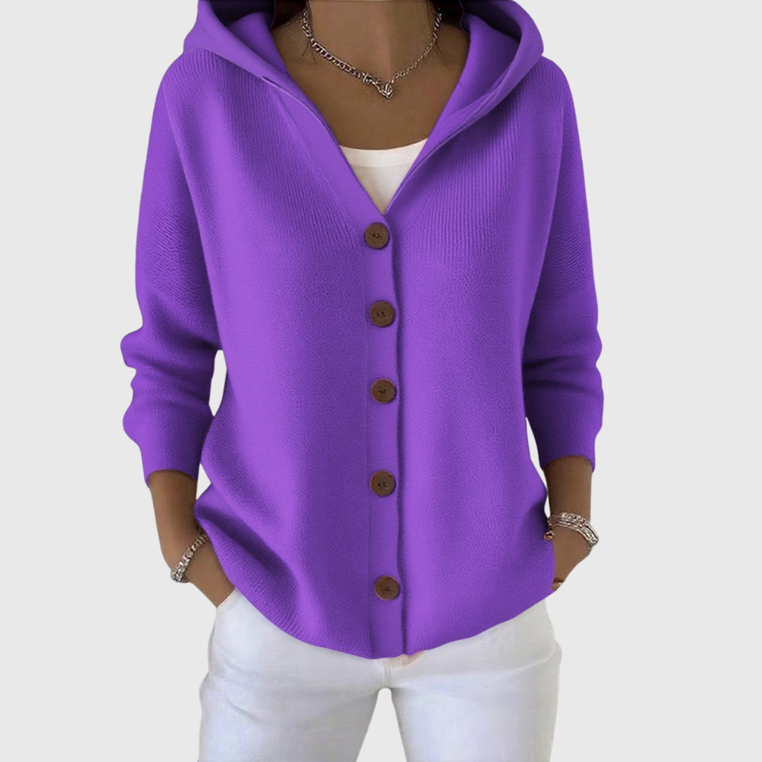 Sophie | Stylish Hooded Cardigan