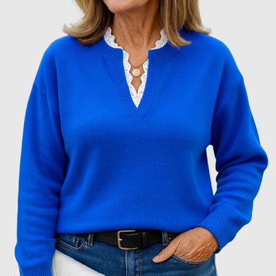 Lila | Elegant Lace Top