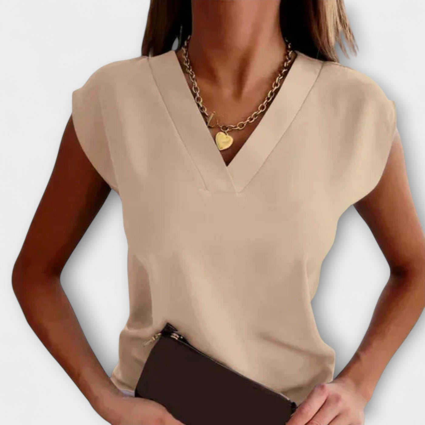Mia | Casual V-Neck Top