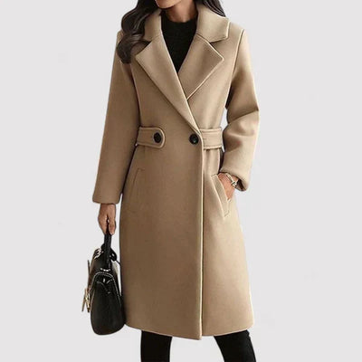 Mia | Elegant Belted Coat