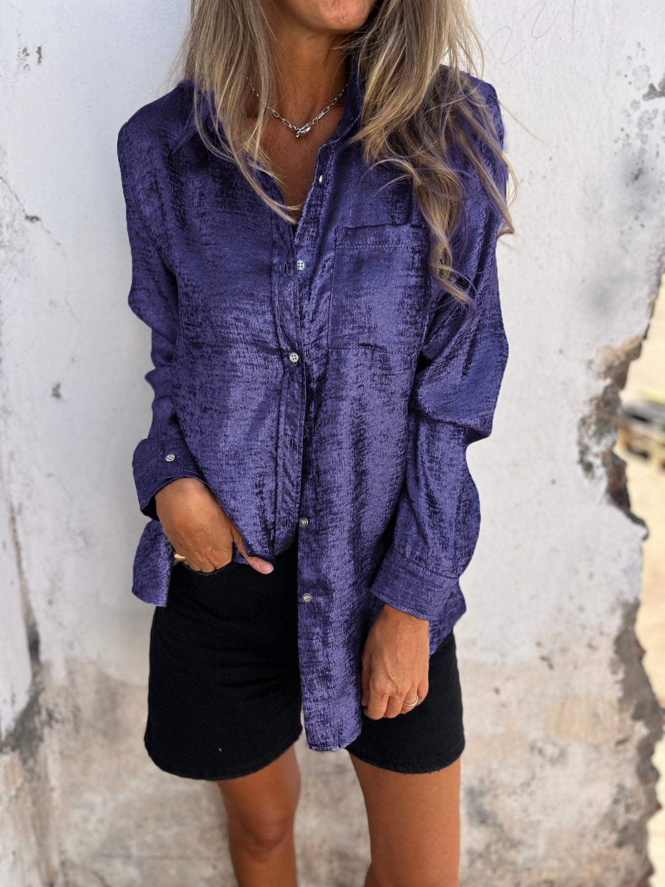 Mia | Sleek Shimmer Top
