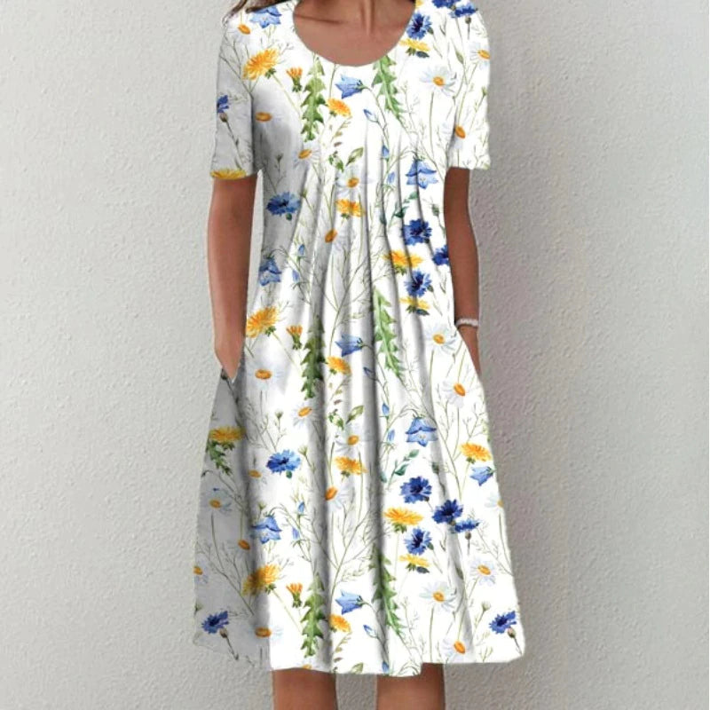 Mia | Flattering Floral Dress