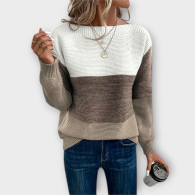 Sophie | Cozy Patchwork Sweater