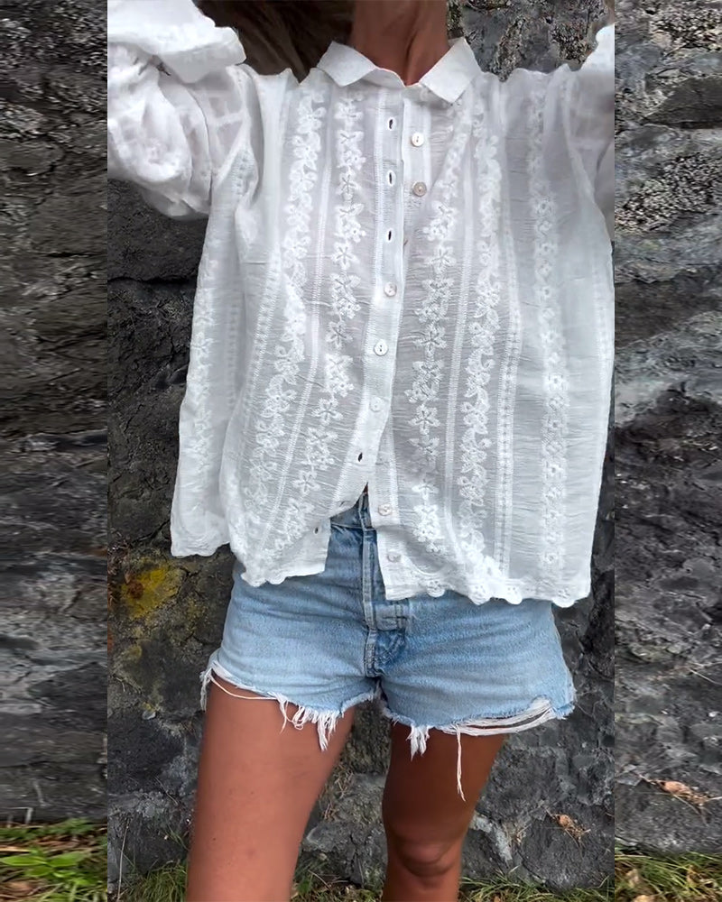 Grace | Chic Button-Up Shirt