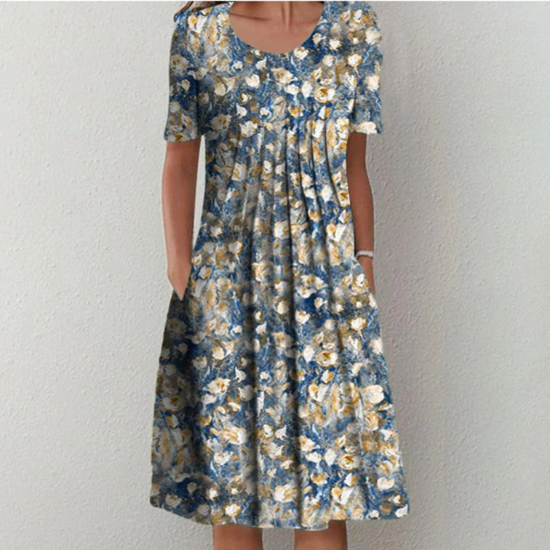Mia | Flattering Floral Dress