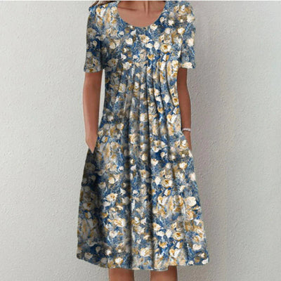 Mia | Flattering Floral Dress