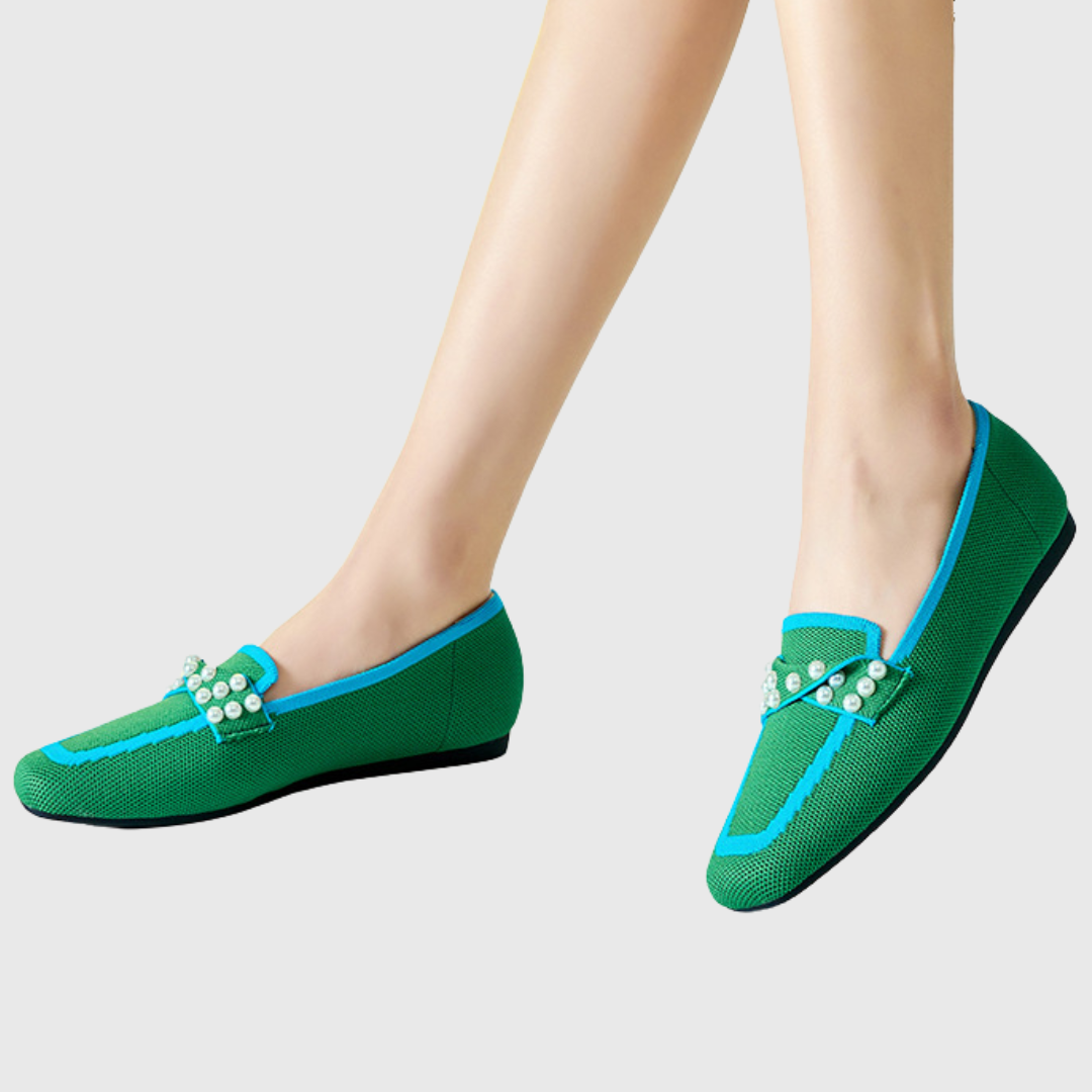 Mia | Orthopedic Pearl Loafers