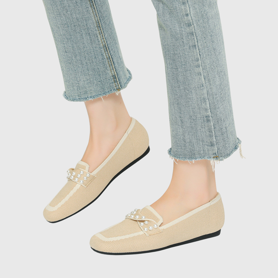 Mia | Orthopedic Pearl Loafers
