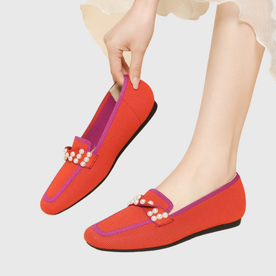 Mia | Orthopedic Pearl Loafers