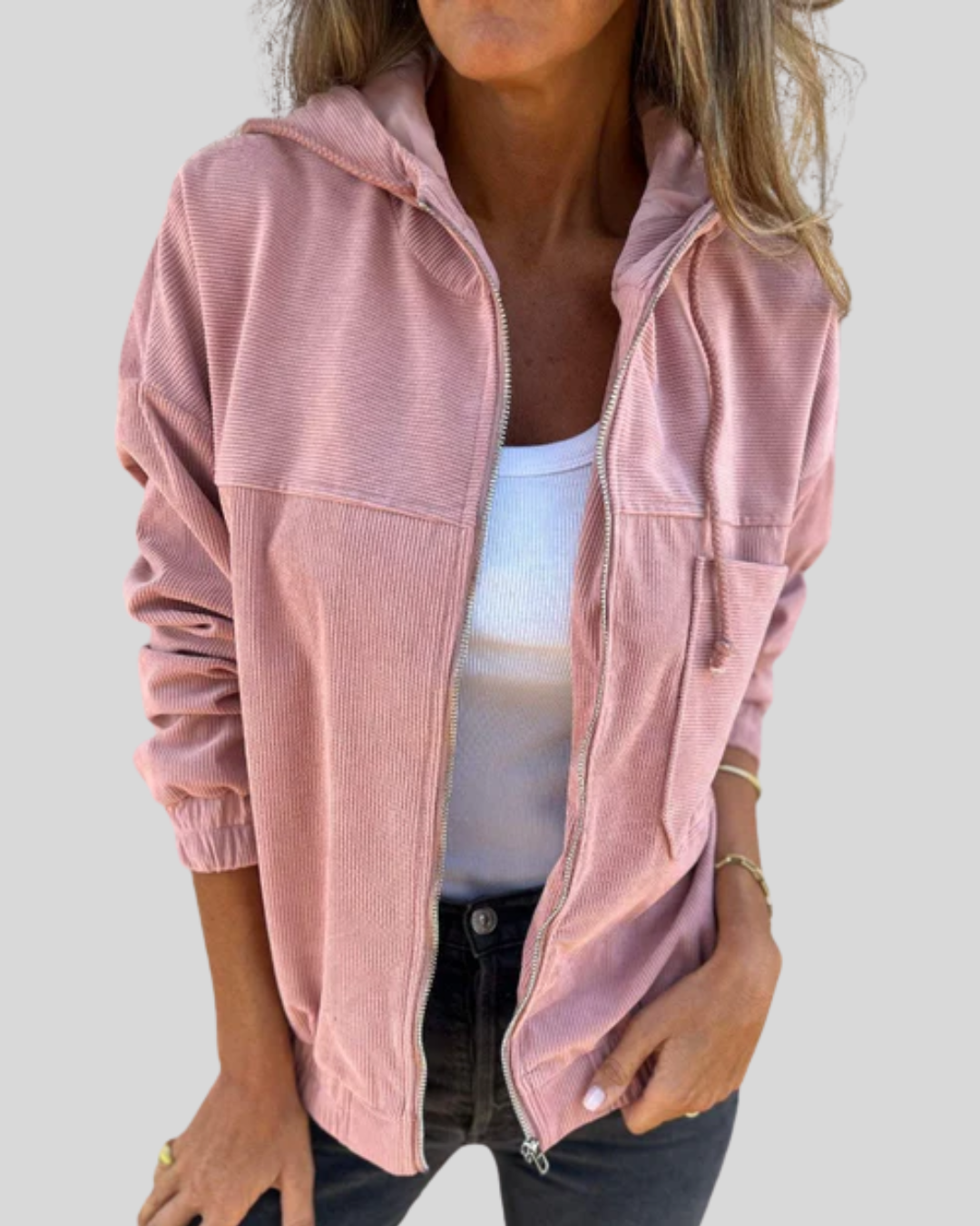 Ava | Cozy Zip-Up Vest