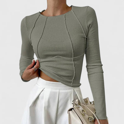Hannah | Streamlined Long Sleeve Top