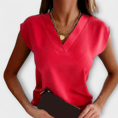 Mia | Casual V-Neck Top