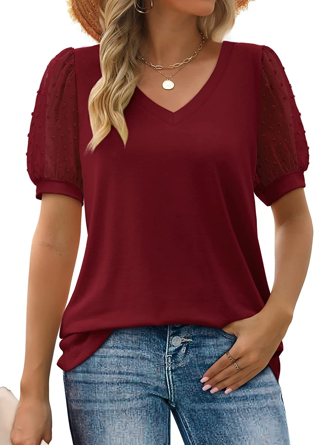 Ava | Chic Puff-Sleeve Top