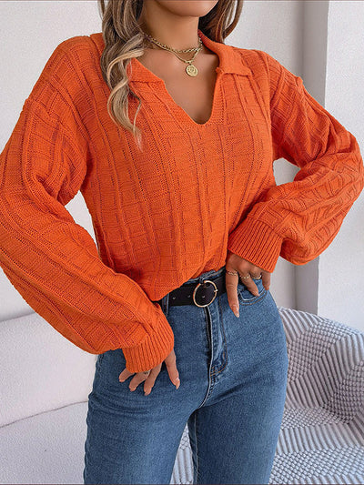 Sophie | Textured Knit Sweater