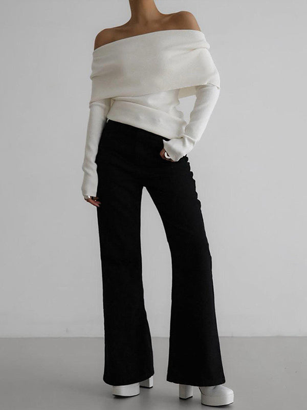 Maya | Chic Off-Shoulder Sweater