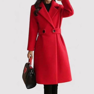 Mia | Elegant Belted Coat