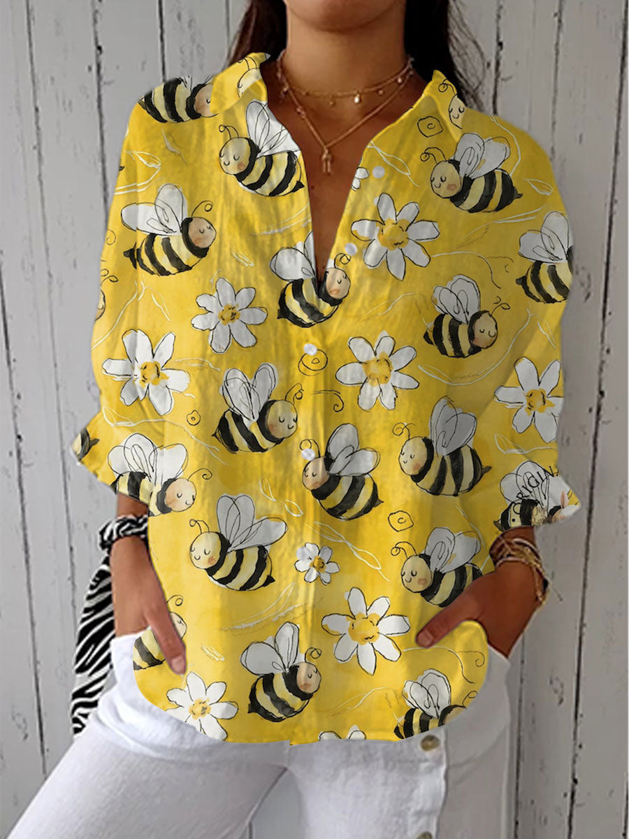 Sophie | Playful Floral Blouse