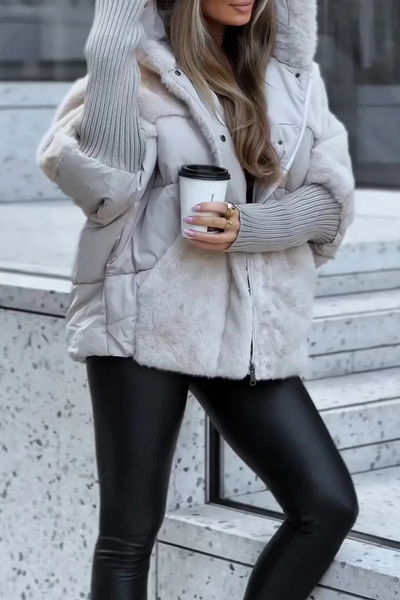 Mia | Cozy Teddy Puffer