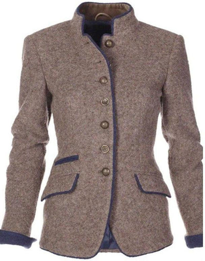Sophie | Chic High Collar Cardigan