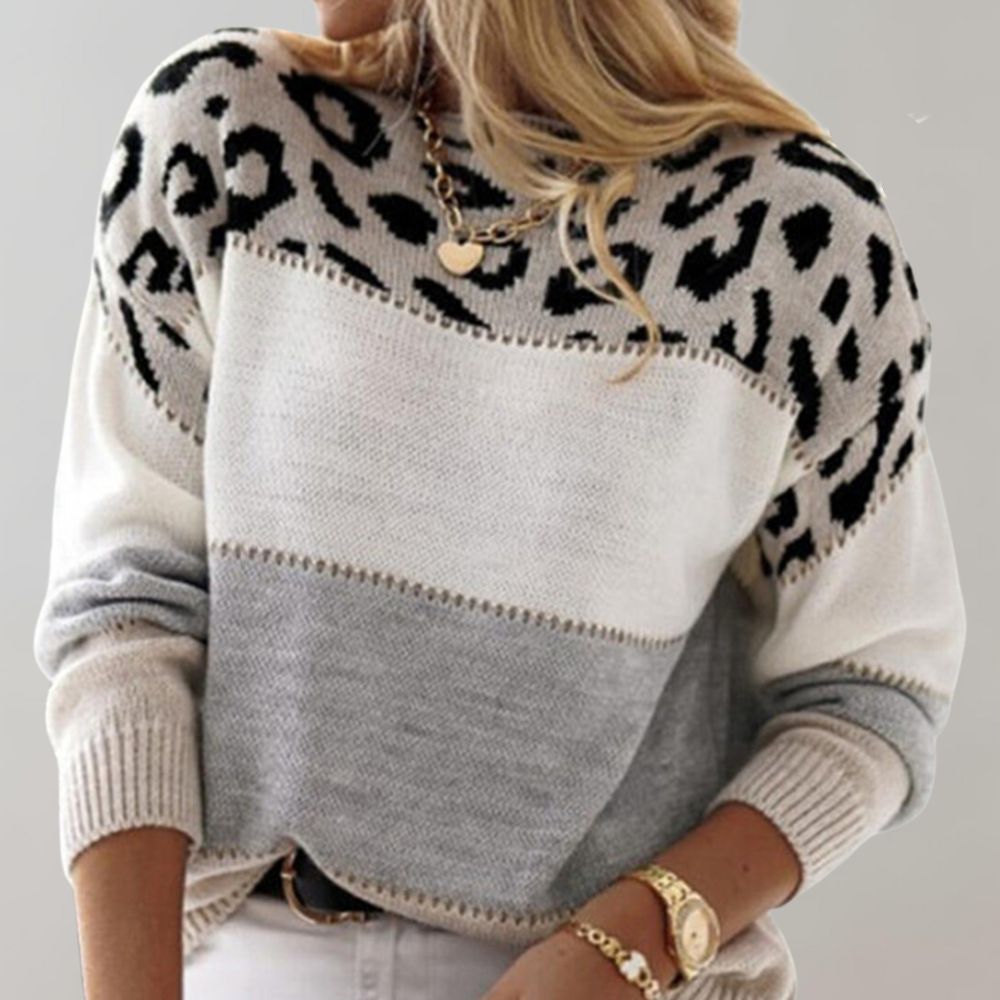 Mia | Chic Leopard Sweater