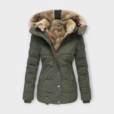 Ava | Elegant Faux Fur Jacket