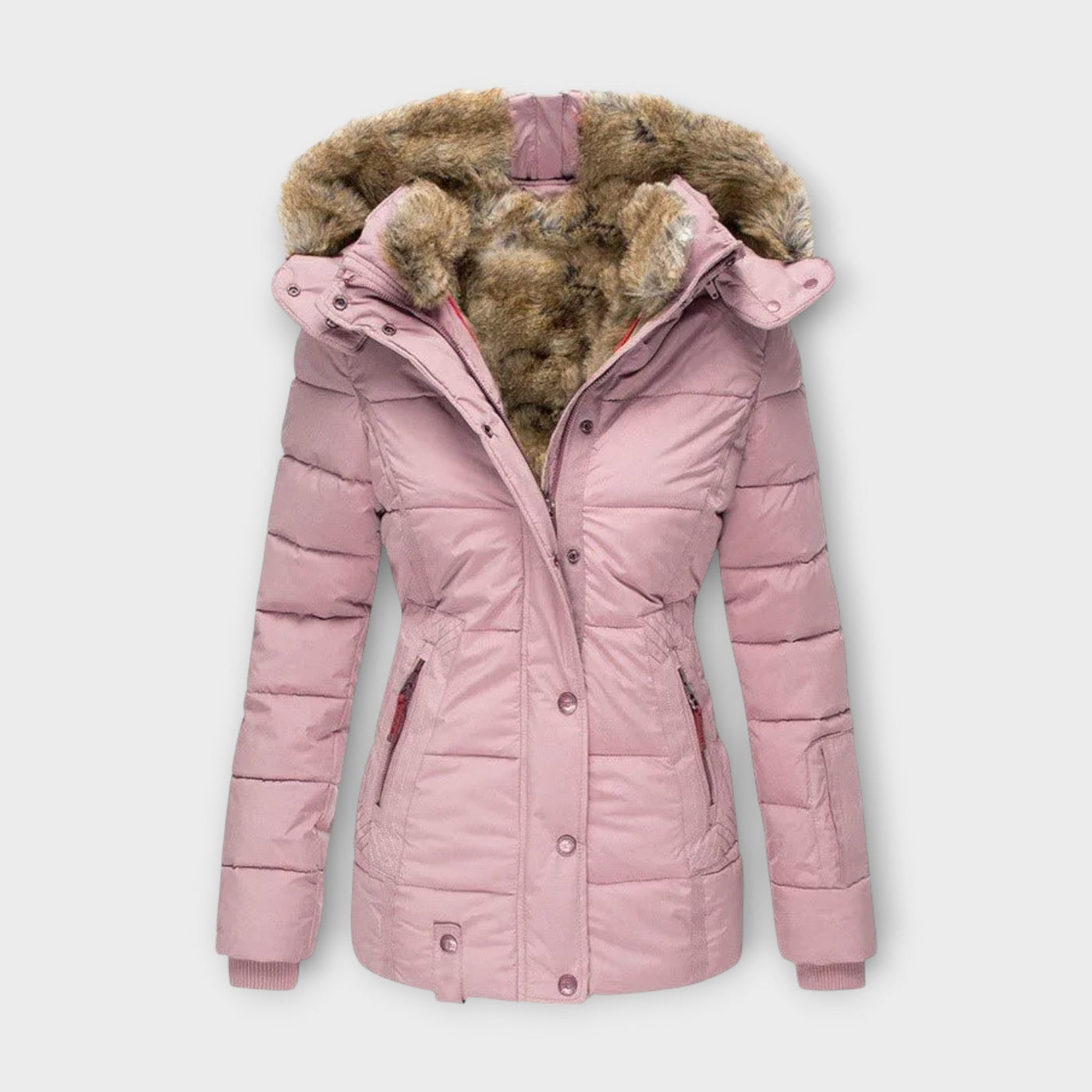 Ava | Elegant Faux Fur Jacket
