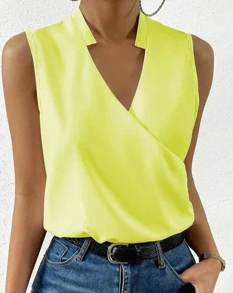 Madison | Elegant Wrap Blouse