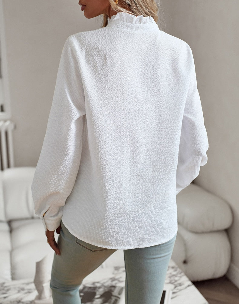 Samantha | Chic Ruffled Blouse