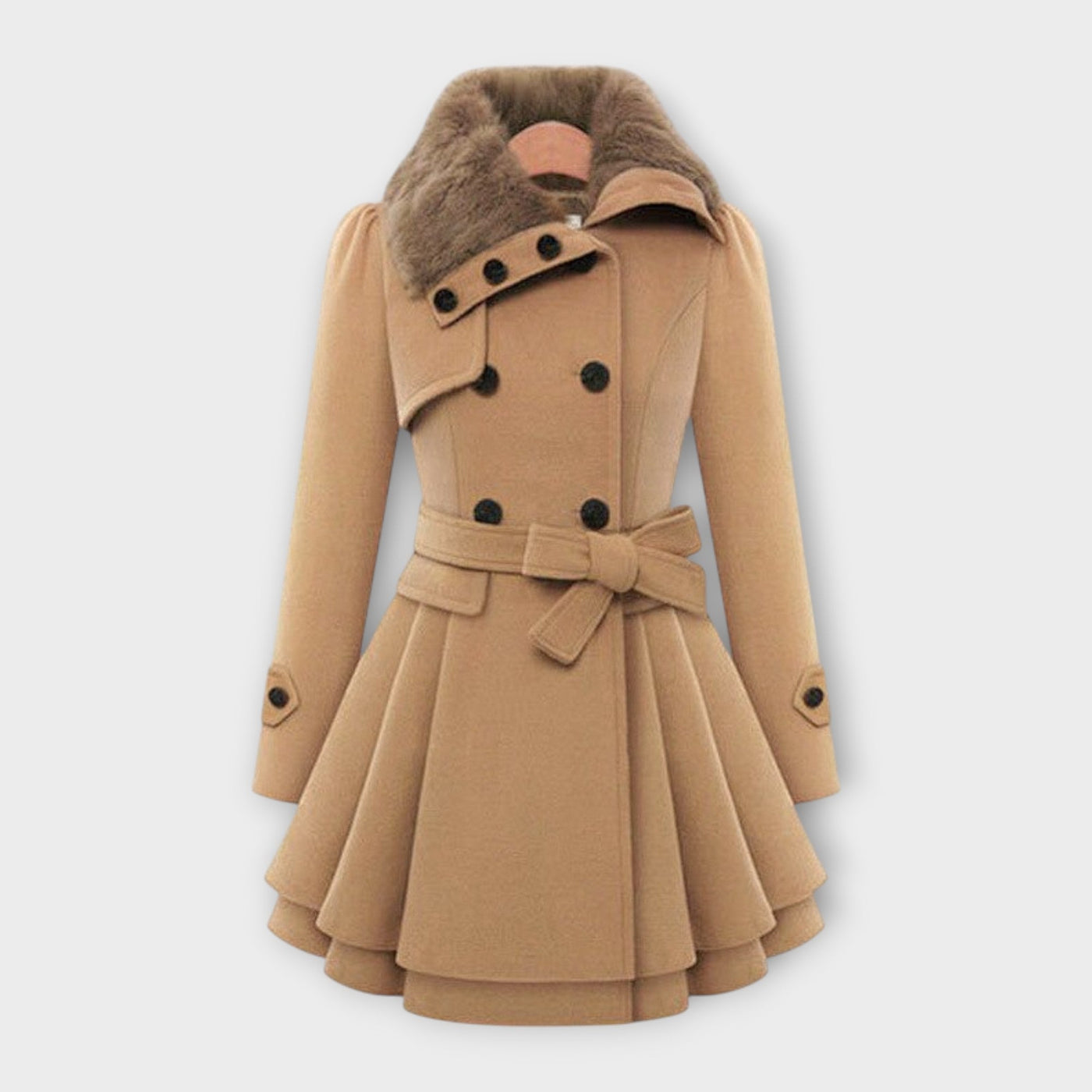 Mia | Chic Faux Fur Coat