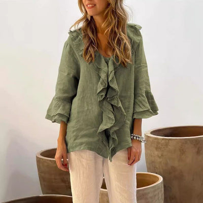 Sophie | Ruffled Elegant Blouse