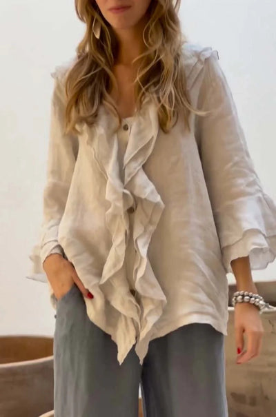 Sophie | Ruffled Elegant Blouse