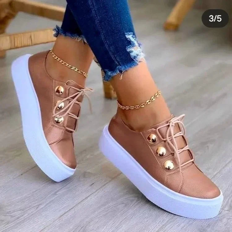 Megan | Orthopedic Platform Sneakers
