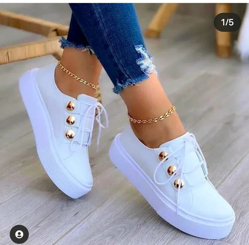 Megan | Orthopedic Platform Sneakers