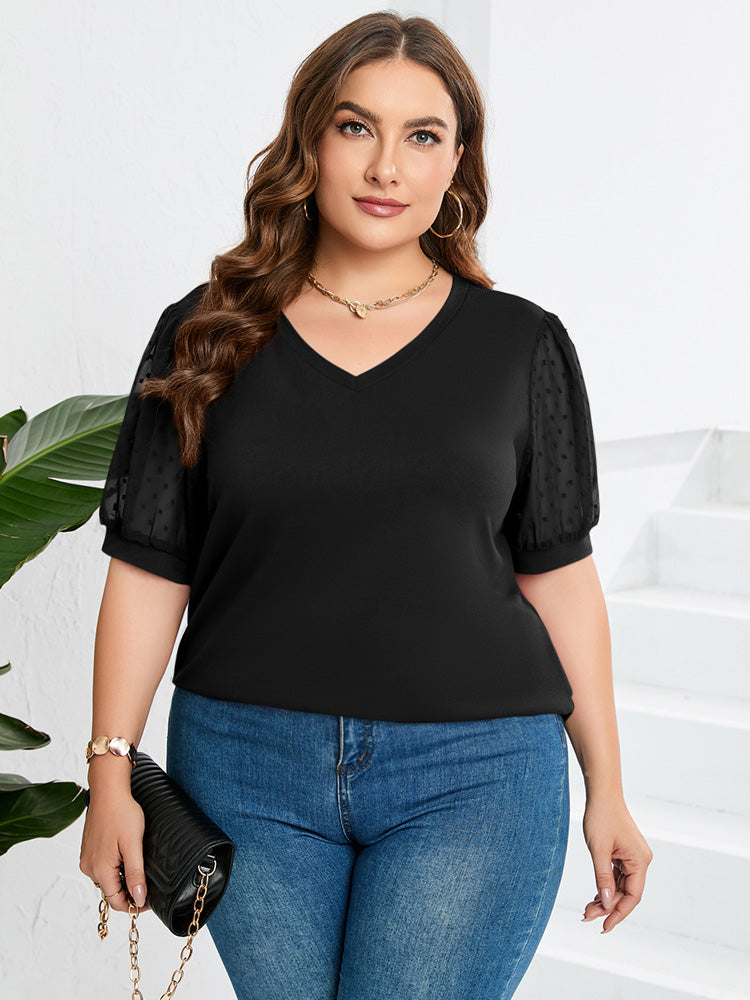 Ava | Chic Puff-Sleeve Top