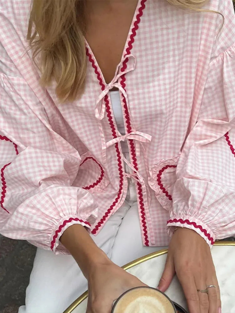 Hannah | Elegant Heart Blouse