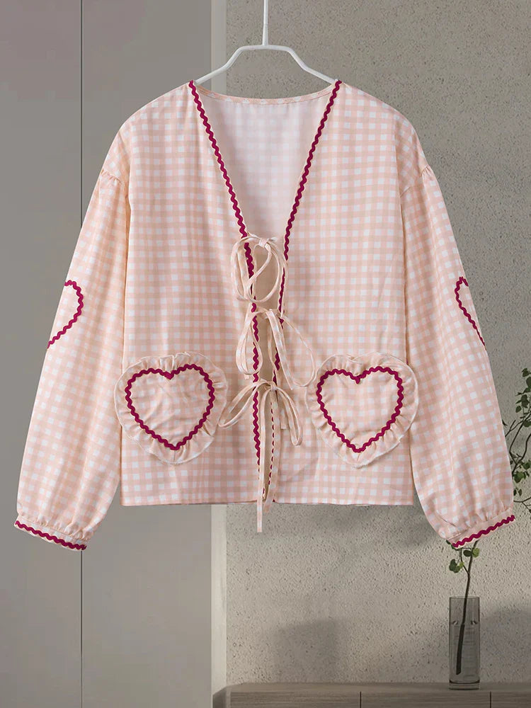 Hannah | Elegant Heart Blouse