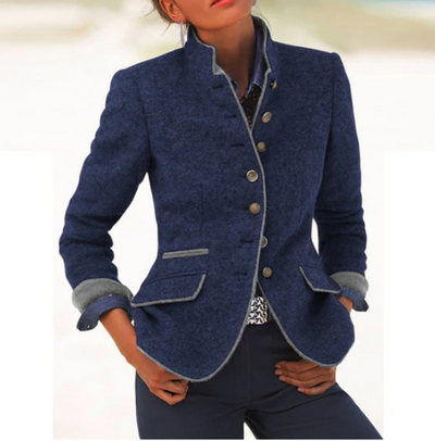 Sophie | Chic High Collar Cardigan