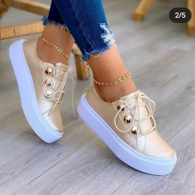 Megan | Orthopedic Platform Sneakers