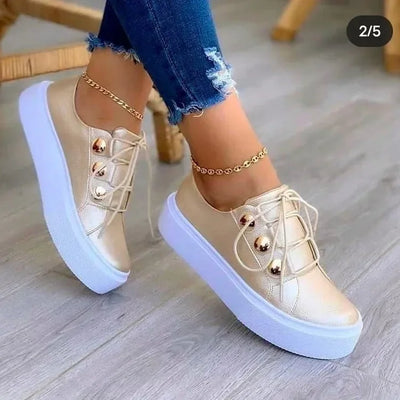 Megan | Orthopedic Platform Sneakers