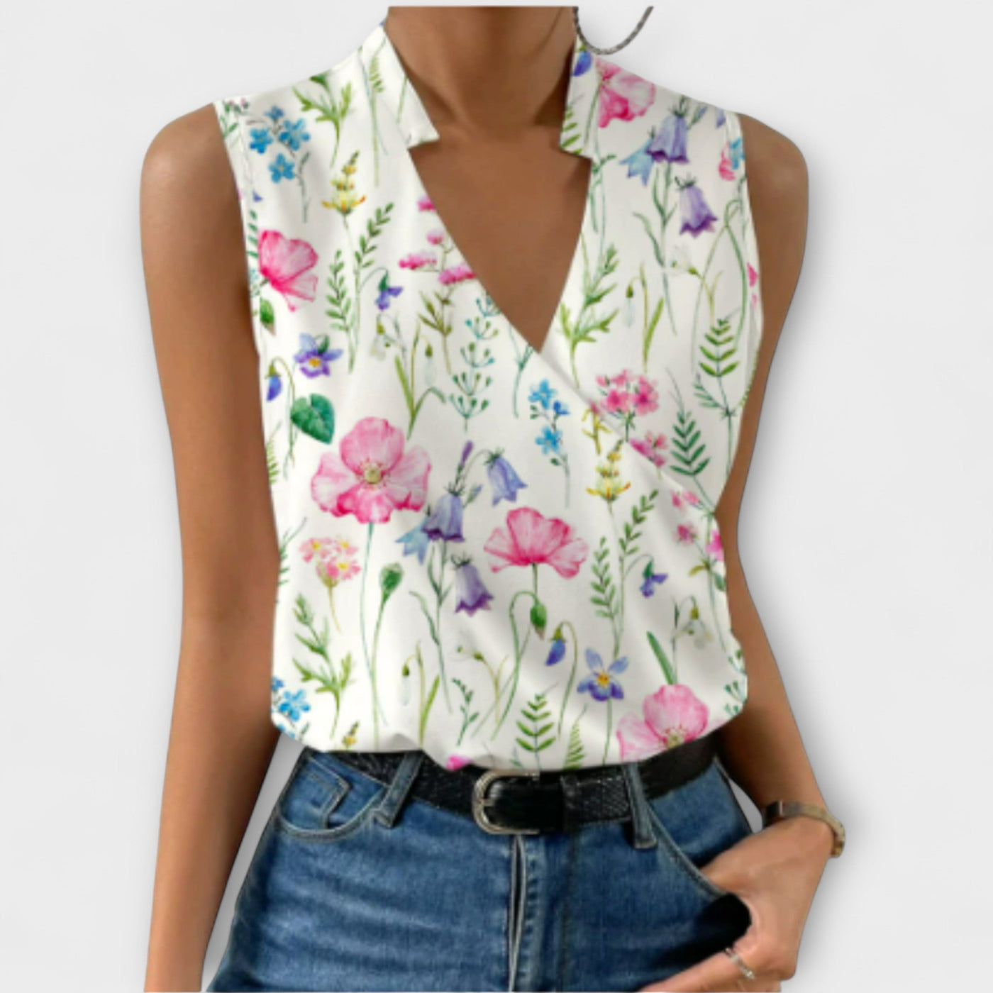 Chloe | Flattering V-Neck Top
