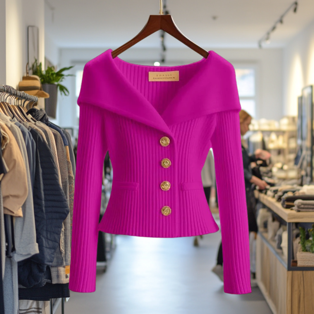Sophie | Striking Yellow Sweater