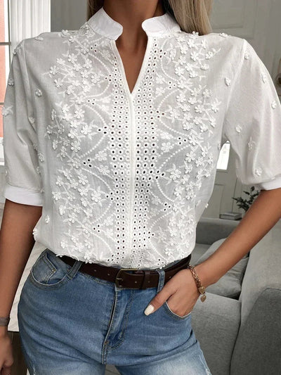 Maya | Elegant Floral Blouse