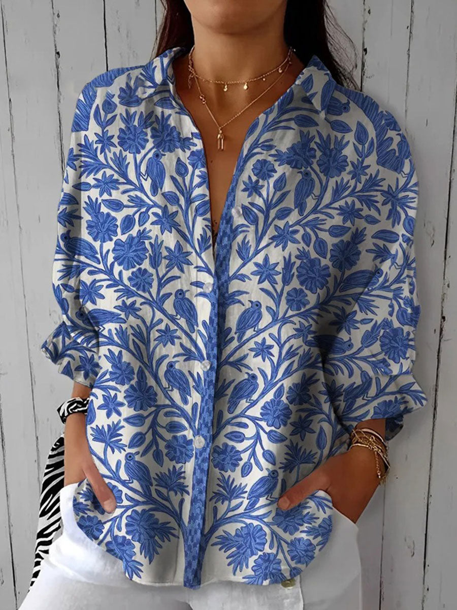 Sophie | Elegant Floral Blouse