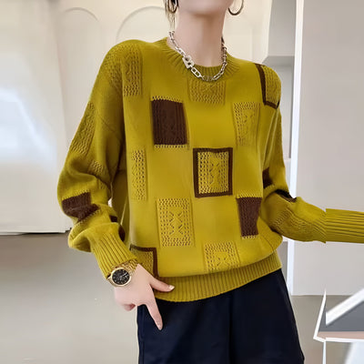 Lila | Black And White Sweater