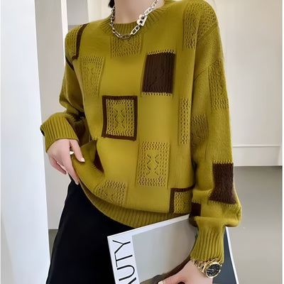 Lila | Black And White Sweater