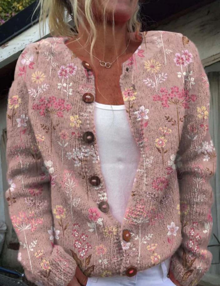 Lila | Floral Print Vest
