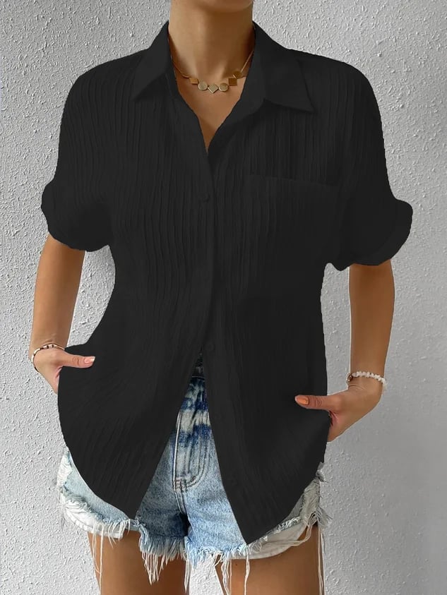 Mia | Casual Textured Top