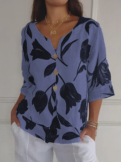 Maya | Chic Floral Blouse